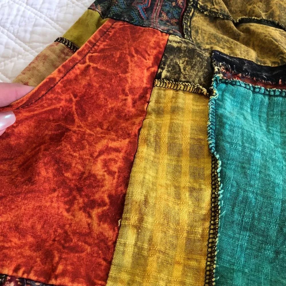 Kathmandu Imports Multicolor Patchwork Jumpsuit